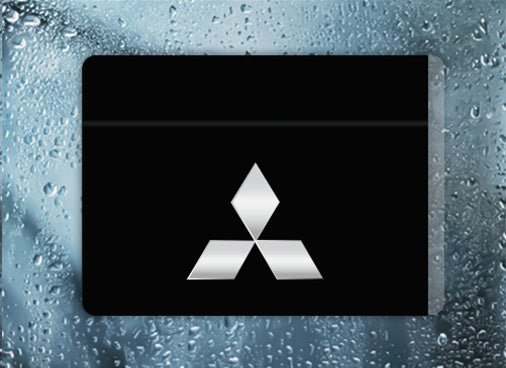 Mitsubishi Silver Emblem - Filthy Dog Decals