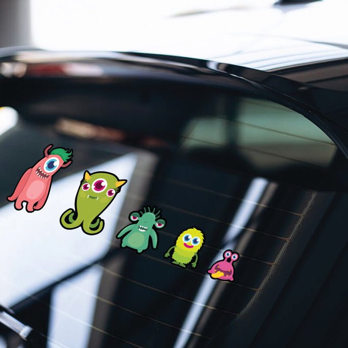 Monster Family Pack - Stickers - Filthy Dog Decals