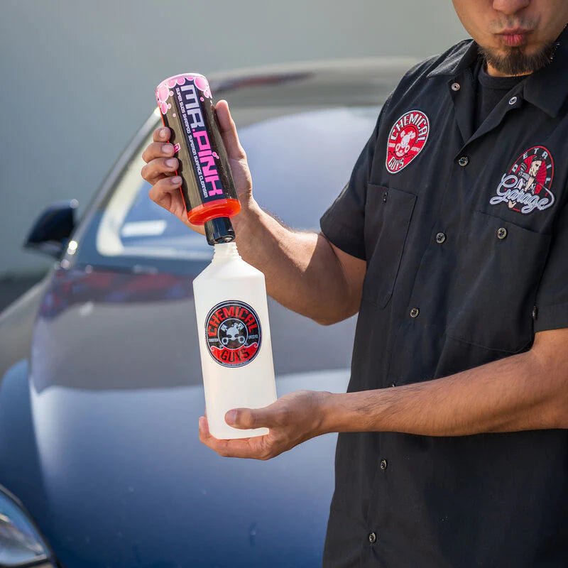 Mr. Pink Super Suds Shampoo & Superior Surface Cleanser (16 oz) - Filthy Dog Decals