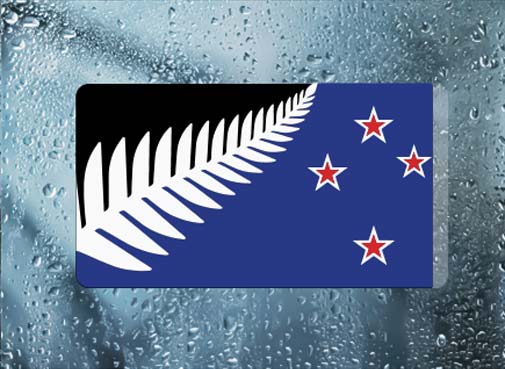 New Zealand Alt Flag - Filthy Dog Decals