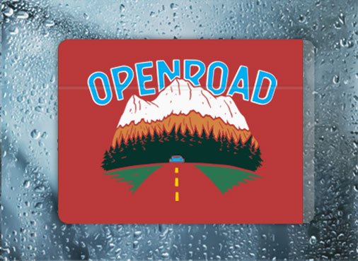 Open Road - Filthy Dog Decals