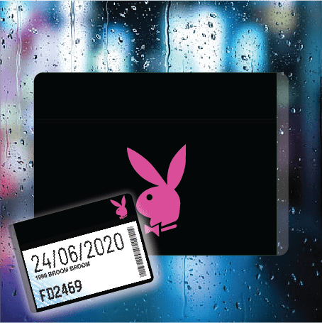Playboy Bunny Pink - Filthy Dog Decals