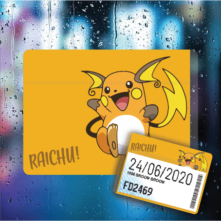 Raichu - Filthy Dog Decals