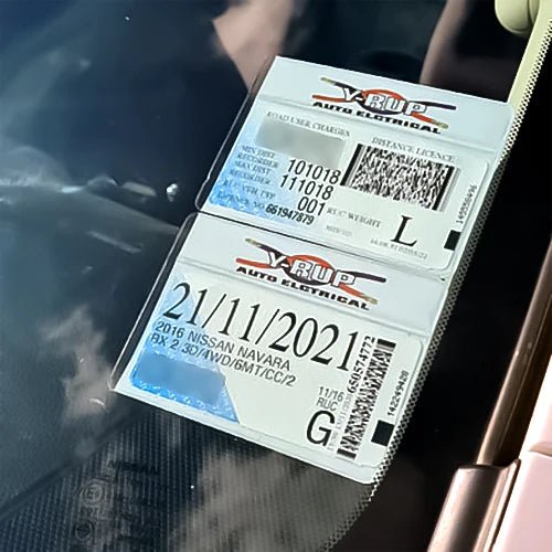 Registration Pouches - Filthy Dog Decals