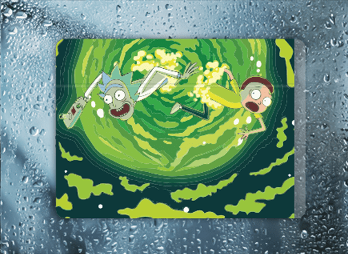 Rick & Morty Timetravel - Filthy Dog Decals