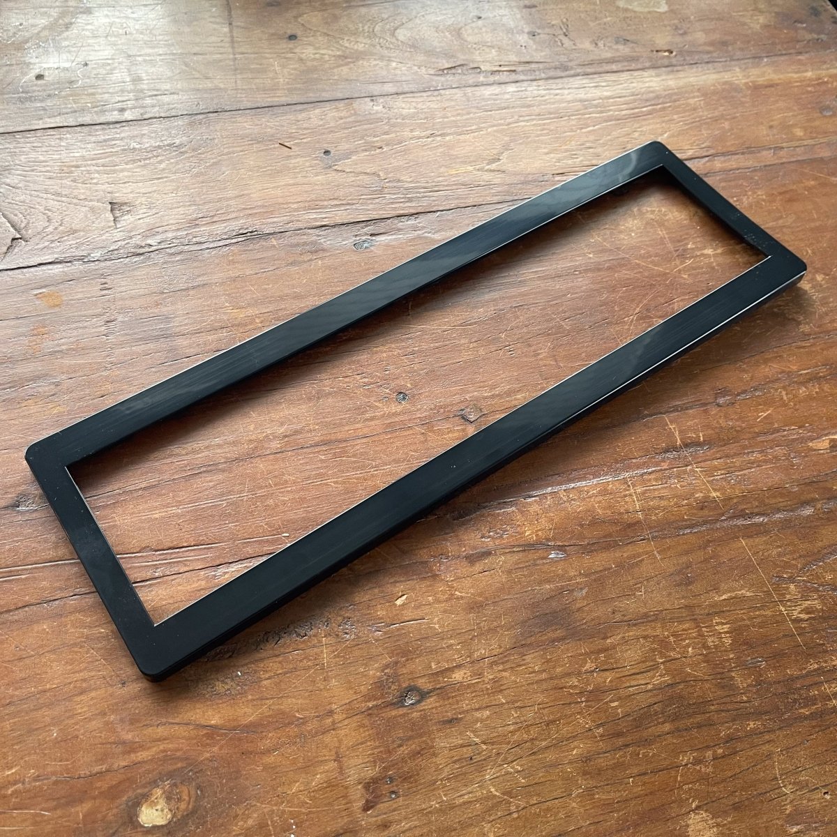 Slim Number Plate Frames - Black - Filthy Dog Decals