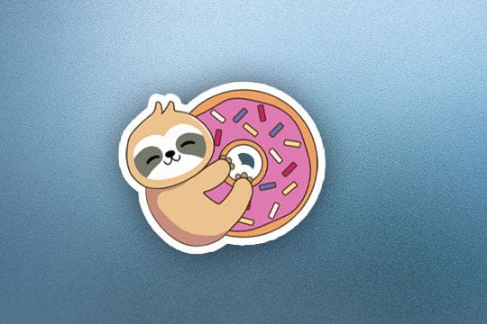 Sloth - Sticker - Filthy Dog Decals