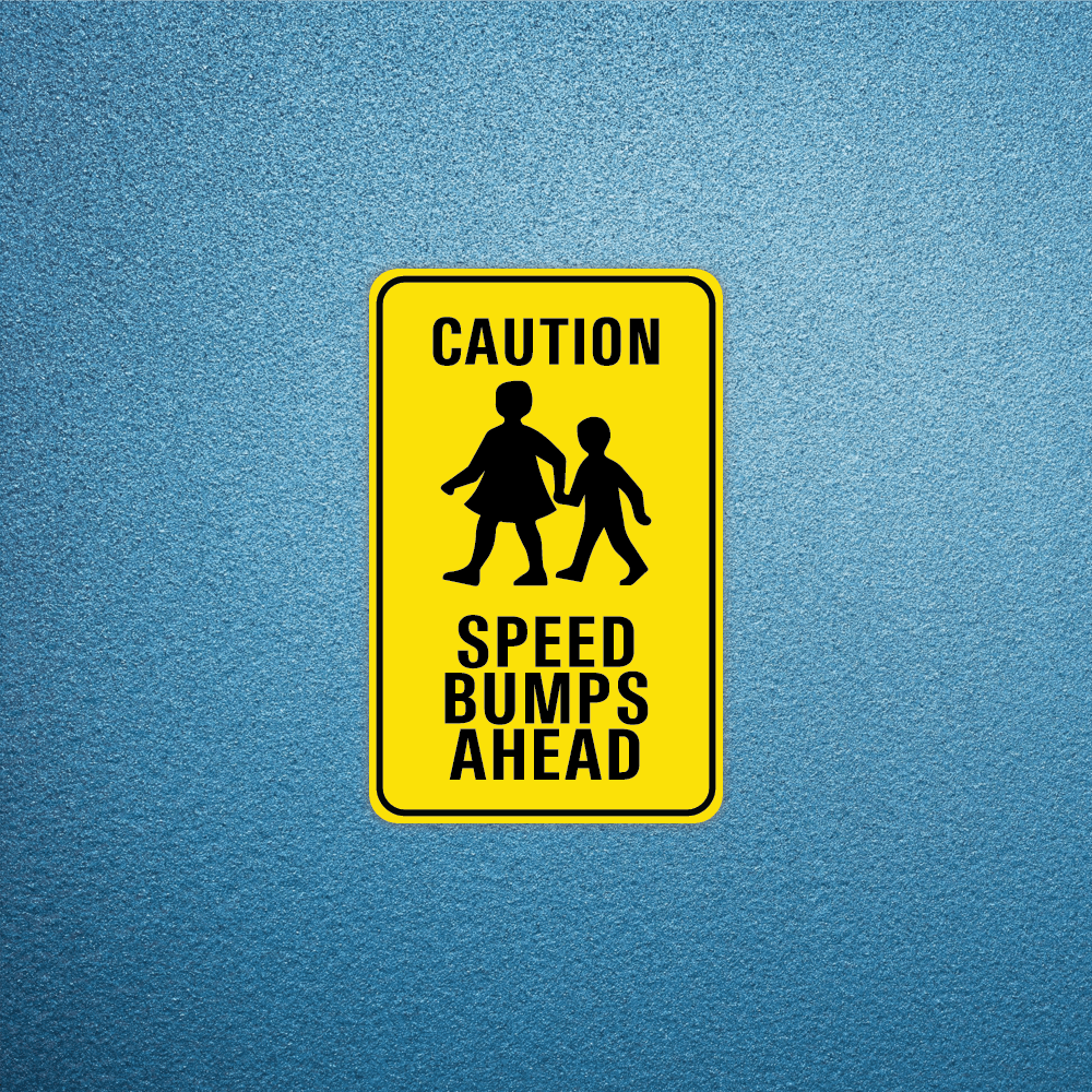 Speed Bumps Ahead - Sticker - Filthy Dog Decals