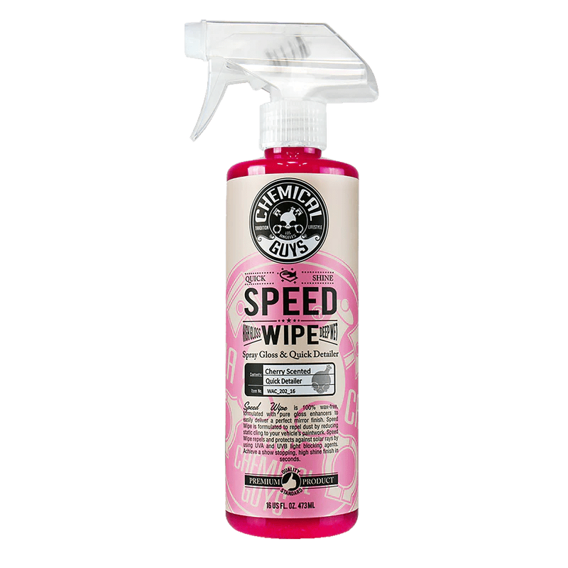 Speed Wipe Spray & Streak Free Quick Shine (Anti Static) (16oz) - Filthy Dog Decals