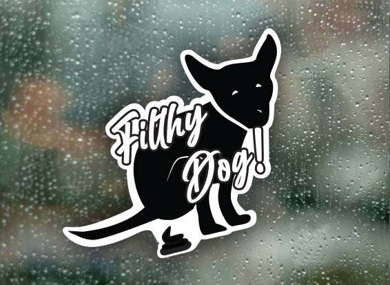 Stickers/Decals - Filthy Dog Decals