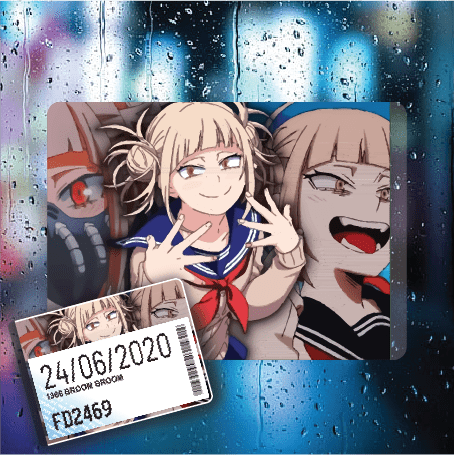 Toga - The League of Villans - Filthy Dog Decals