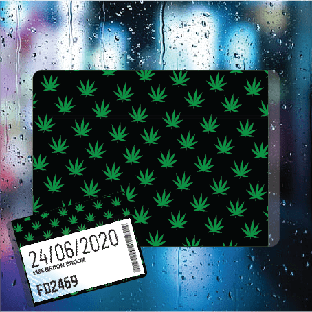 Weed Pattern - Filthy Dog Decals