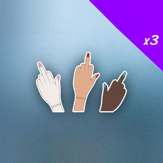 Bird Flippin - Stickers - Filthy Dog Decals