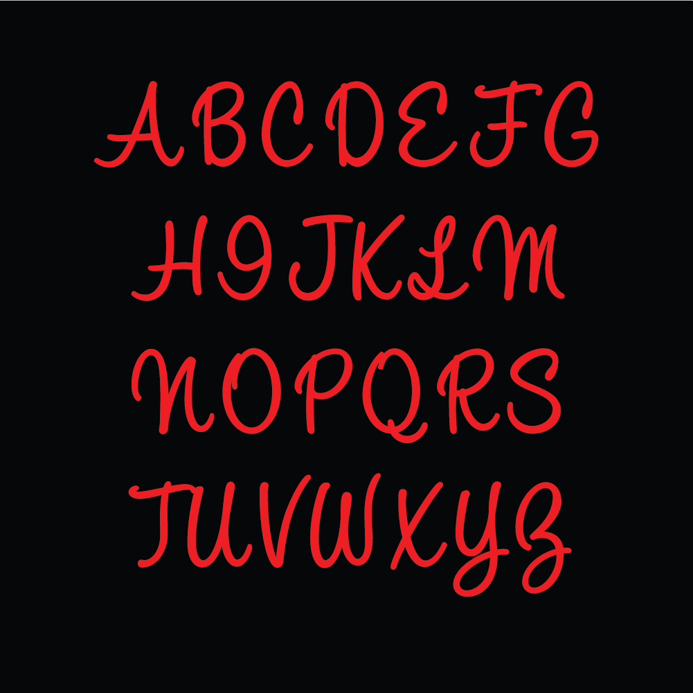 Custom Letters - Choose Letters + Colour