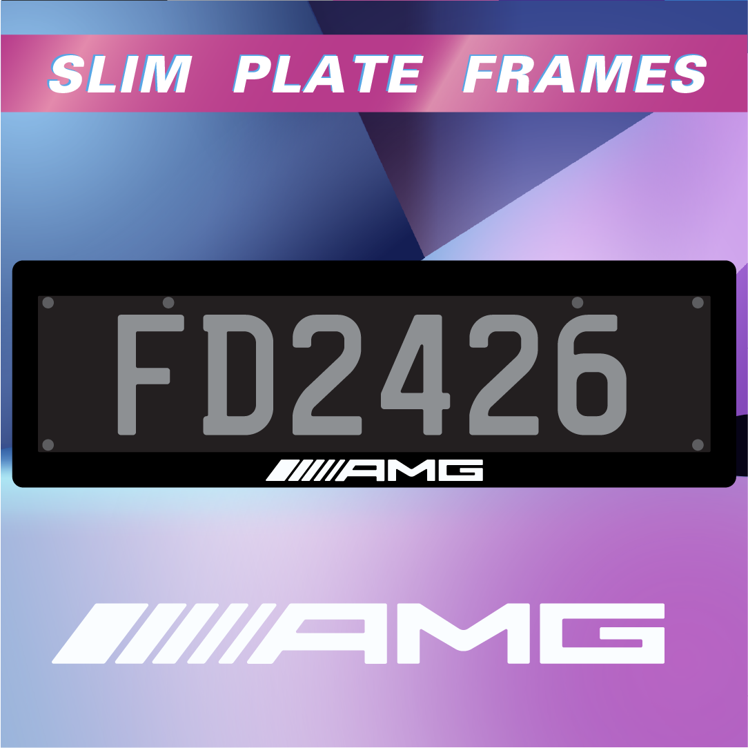 AMG Center Slim Plate Frames