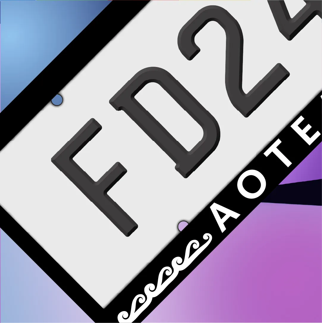 AOTEAROA Plate Frames