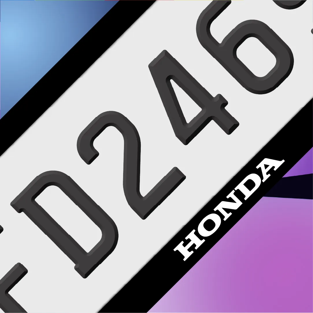 HONDA Plate Frames