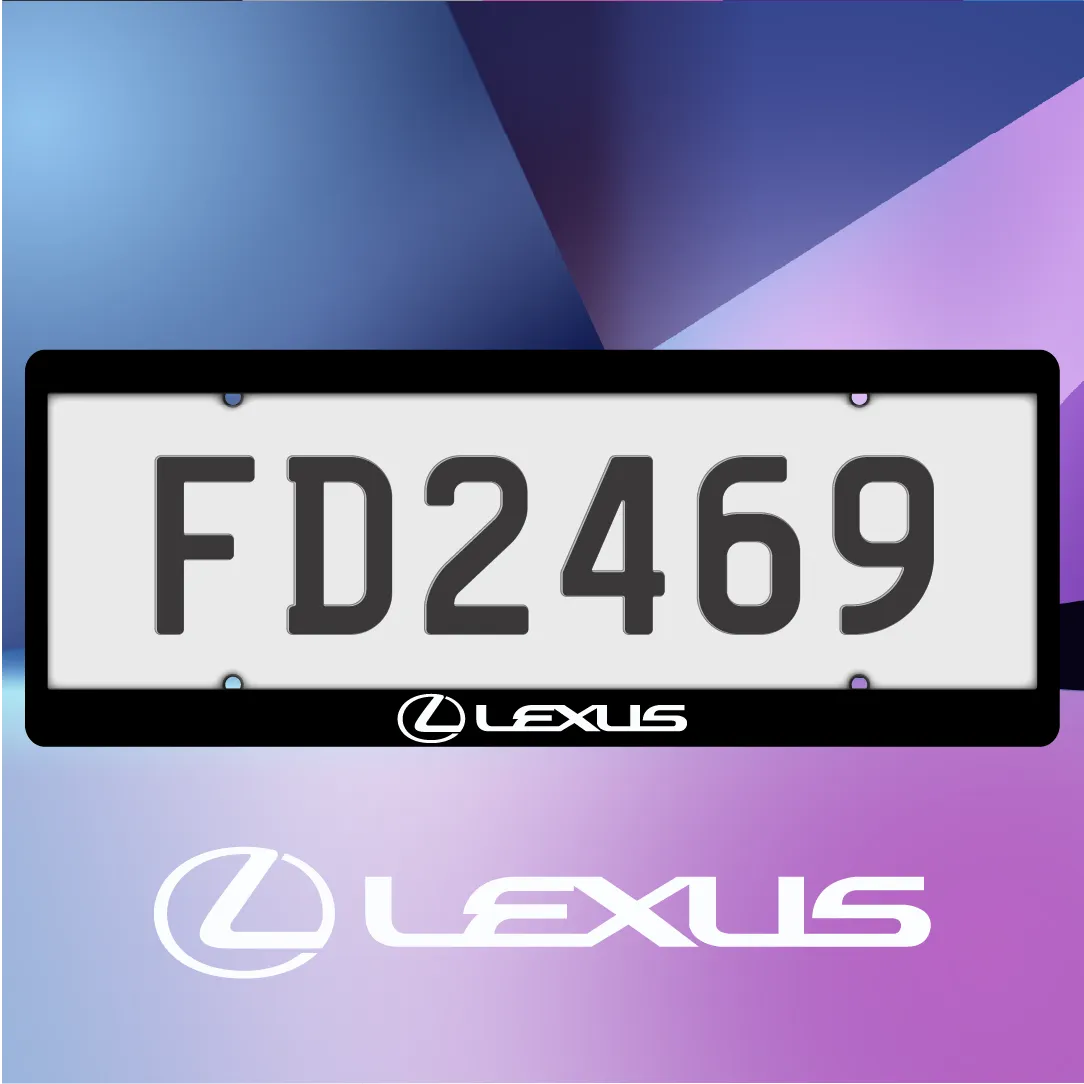 Lexus Plate Frames