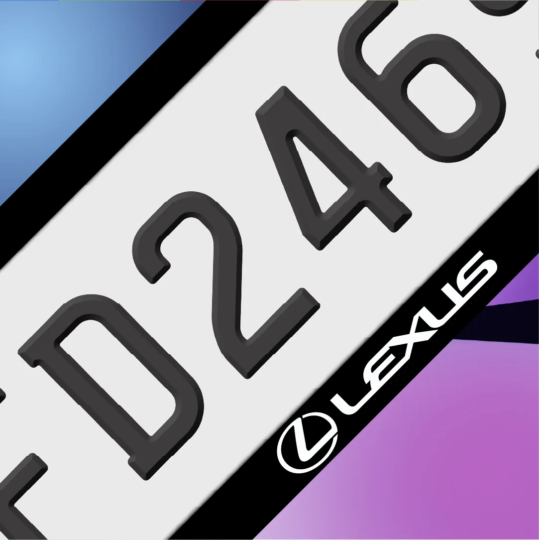 Lexus Plate Frames