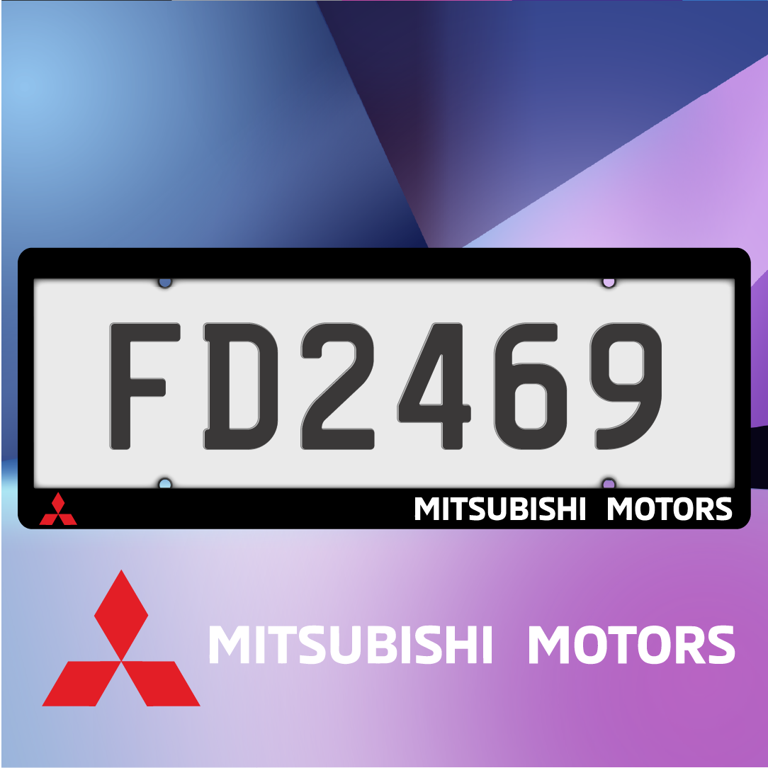 Mitsubishi Motors Plate Frames