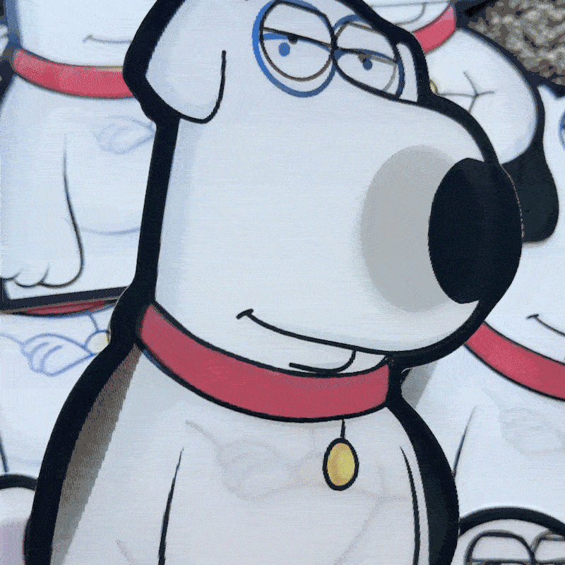 Brian - Motion Sticker