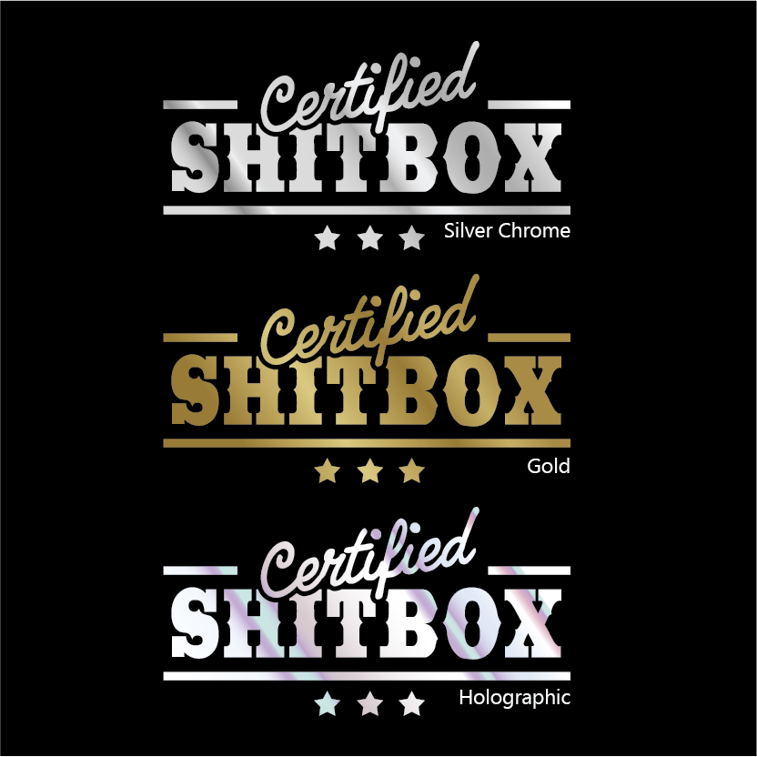 Certified Sh!tbox Rating