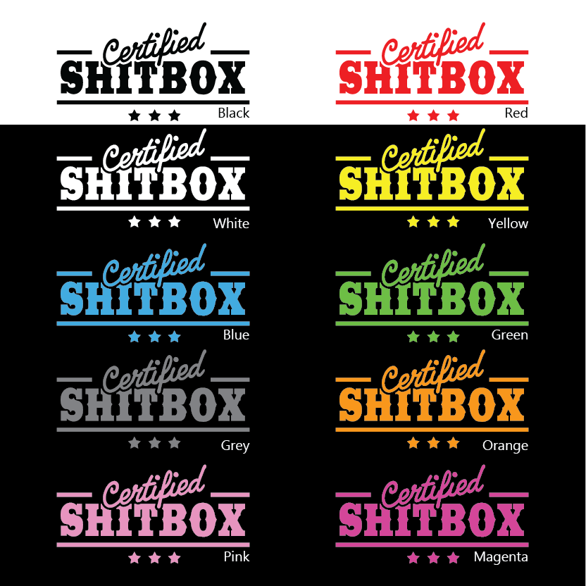 Certified Sh!tbox Rating