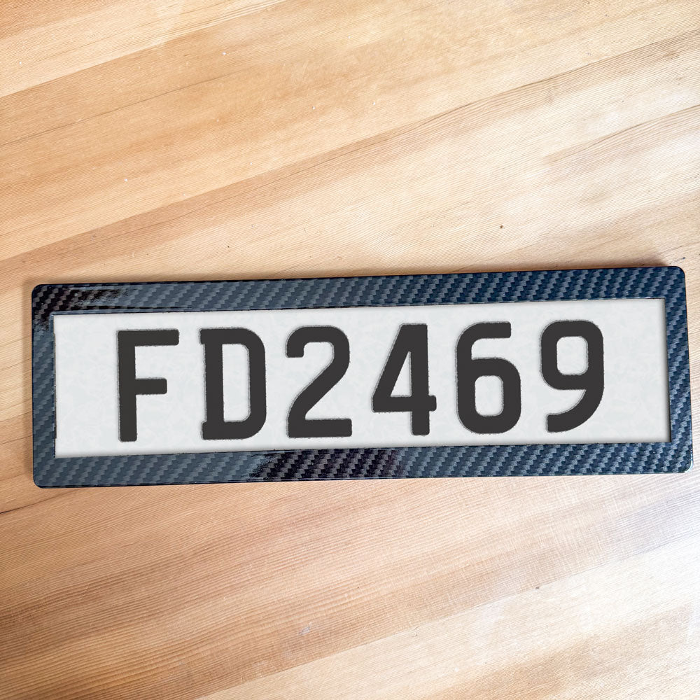 Carbon Fibre Slim Plate Frames