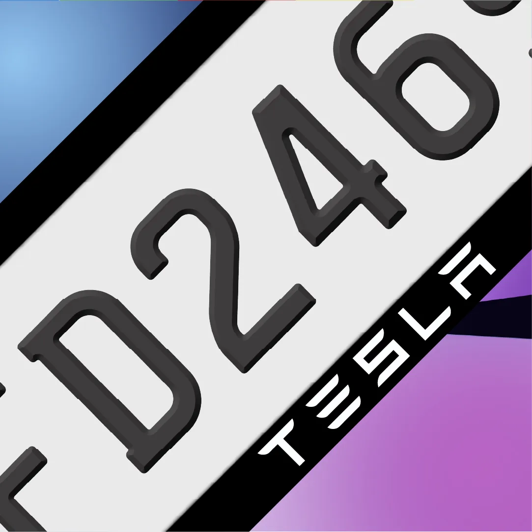 Tesla Plate Frames