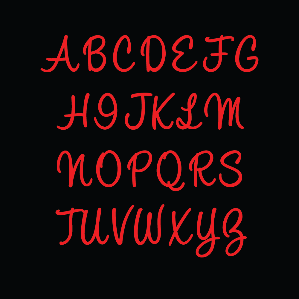 Custom Letters - Choose Letters + Colour