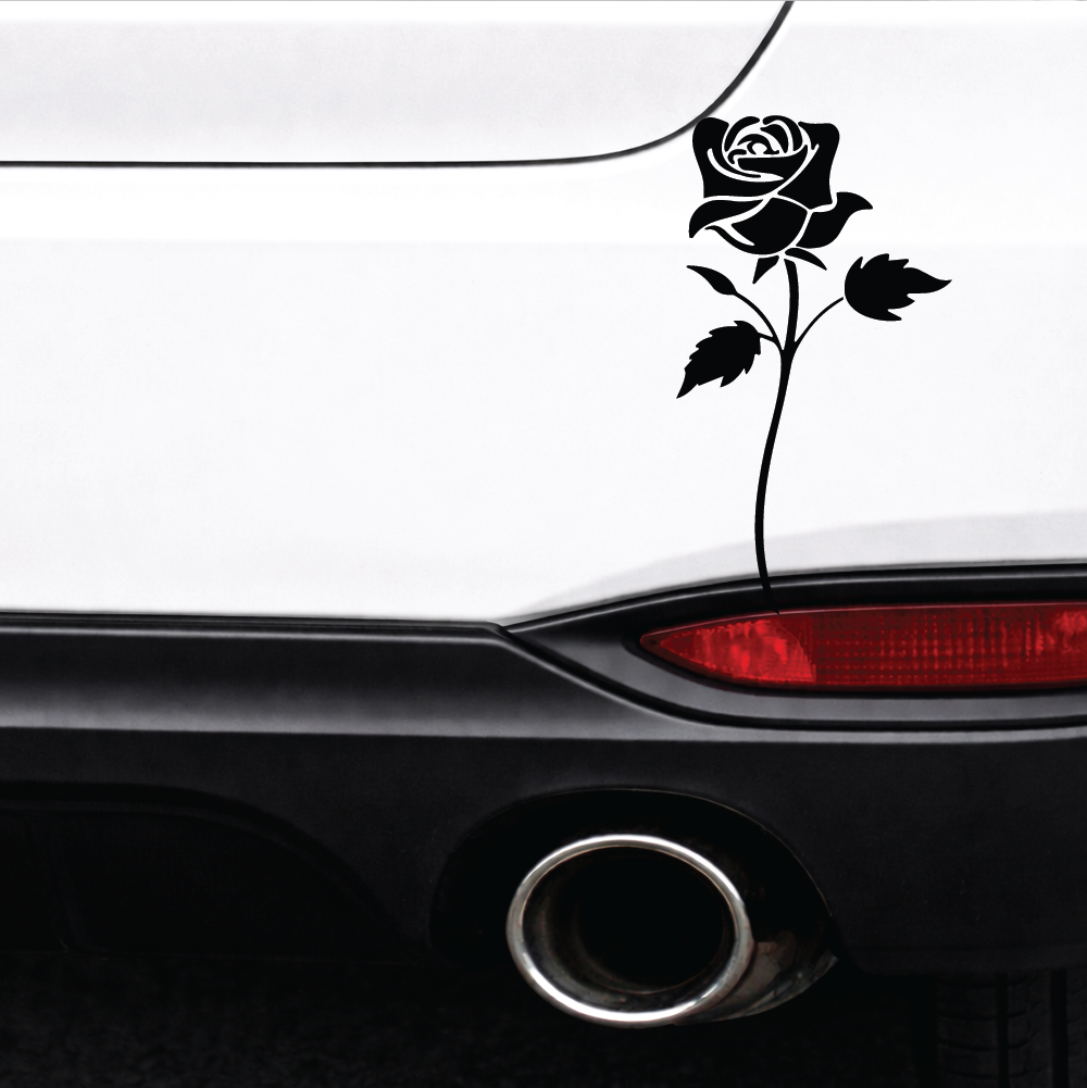 Rose Sticker - Choose Colour