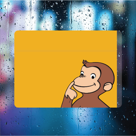 Curious George - Filthy Dog Decals