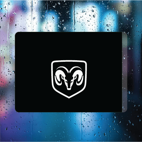 Dodge Ram with Stripes - Filthy Dog Decals