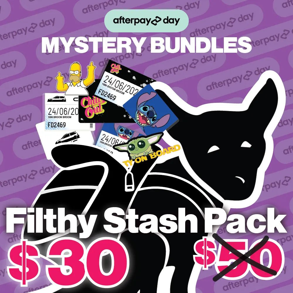 Filthy Stash Pack - Filthy Dog Decals