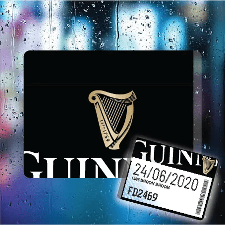 Guinnes - Filthy Dog Decals