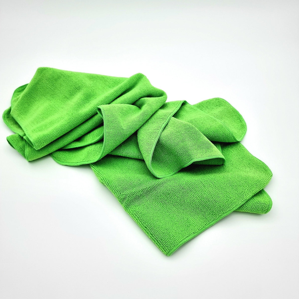 Rockcar Roadie microfibre cloth 2 pack - Green Pop (3)