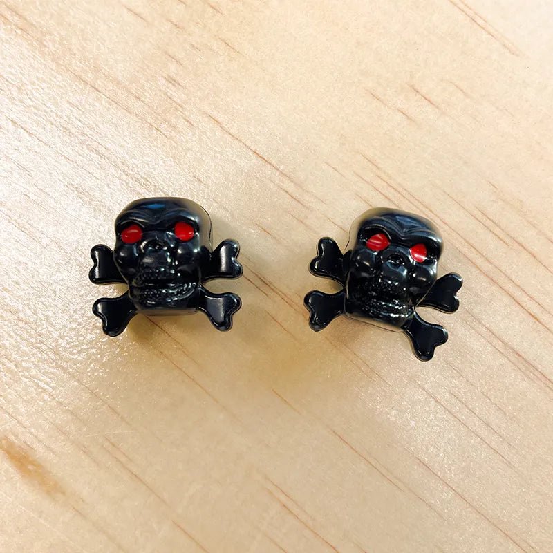 Skull Valve Caps - Filthy Dog Decals