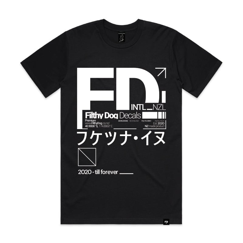 FD INTL Tee - Filthy Dog Decals