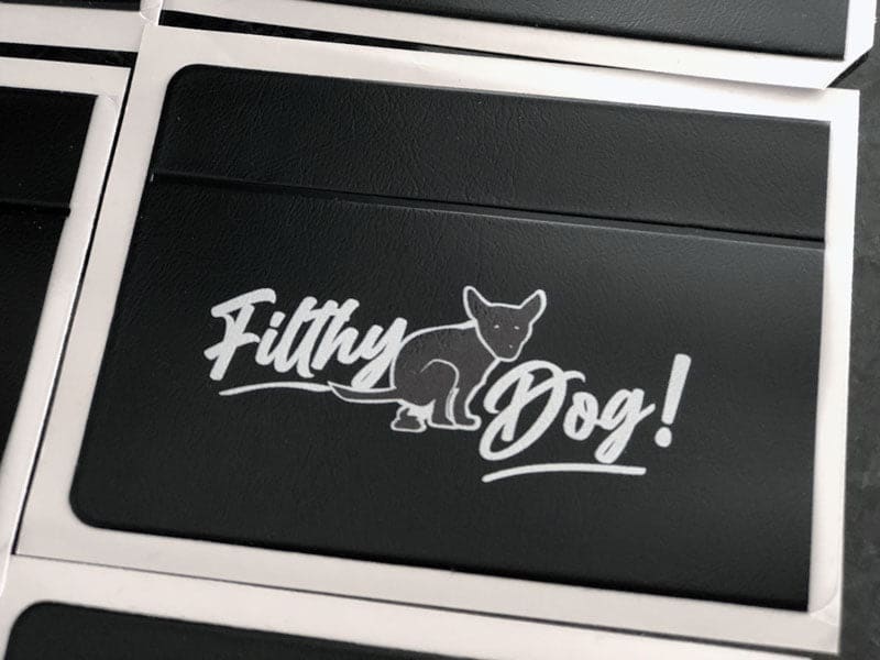 Filthy Dog - Filthy Dog Decals