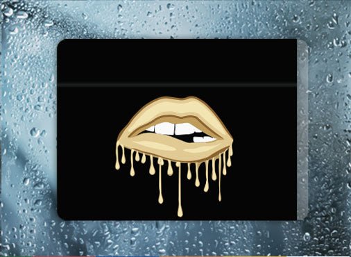 Gold Lips - Filthy Dog Decals