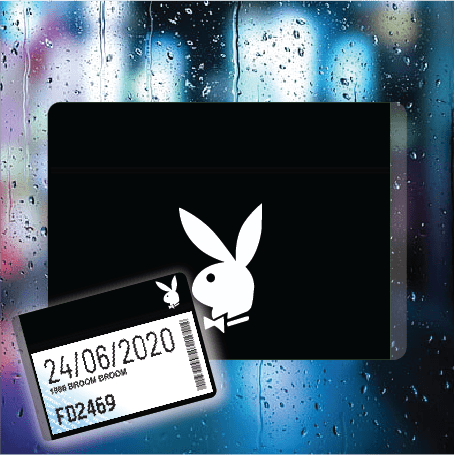 Playboy Bunny White - Filthy Dog Decals