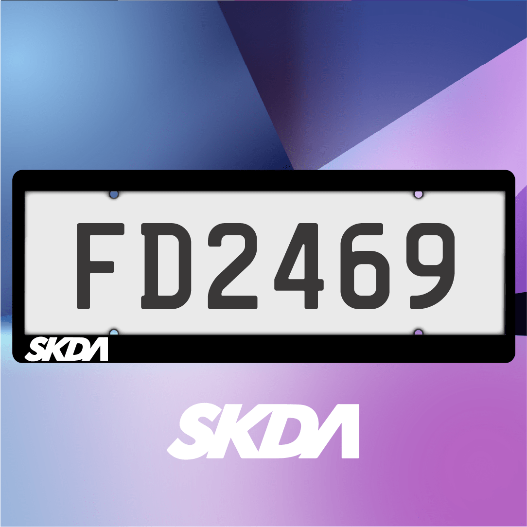 SKDA Plate Frames - Filthy Dog Decals