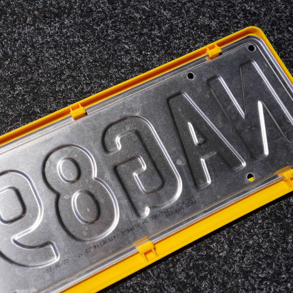 Standard Number Plate Frames - Unprinted - Filthy Dog Decals