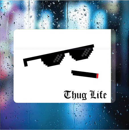 Thug Life - Filthy Dog Decals